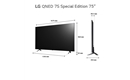 טלוויזיה LG חכמה 75 אינץ' דגם 75QNED7S6QA